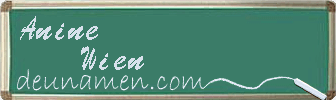 Anine Wien Visitenkarte